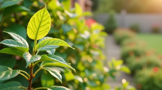 buen mantenimiento del jardín durante todo el año